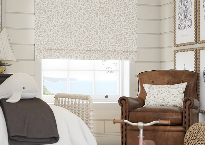 Whaley Great, Star Splash Sand - Roman Blind - Image 5